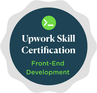 Frontend Development Certificate